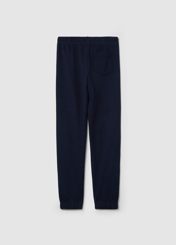 Ovs Joggers In Felpa Con Coulisse E Stampa
