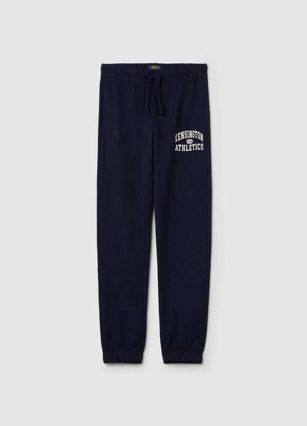 Ovs Joggers in felpa con coulisse e stampa