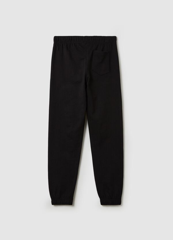 Ovs Joggers In Felpa Con Coulisse E Stampa