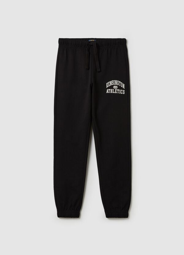 Ovs Joggers in felpa con coulisse e stampa