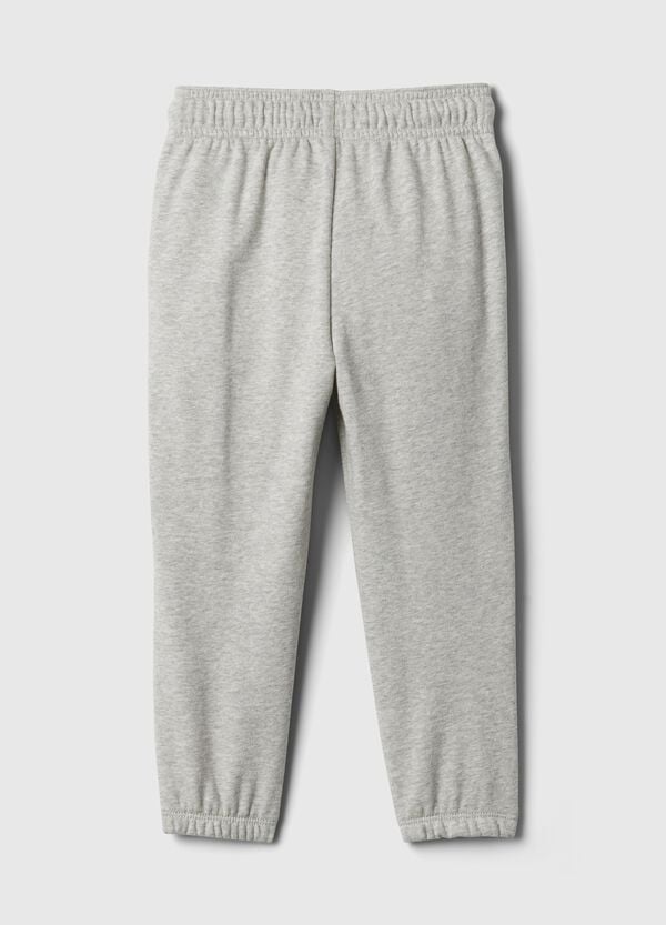 Ovs Joggers In Felpa Con Coulisse E Stampa Logo