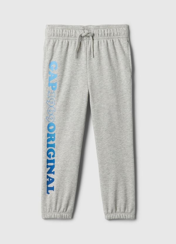 Ovs Joggers in felpa con coulisse e stampa logo
