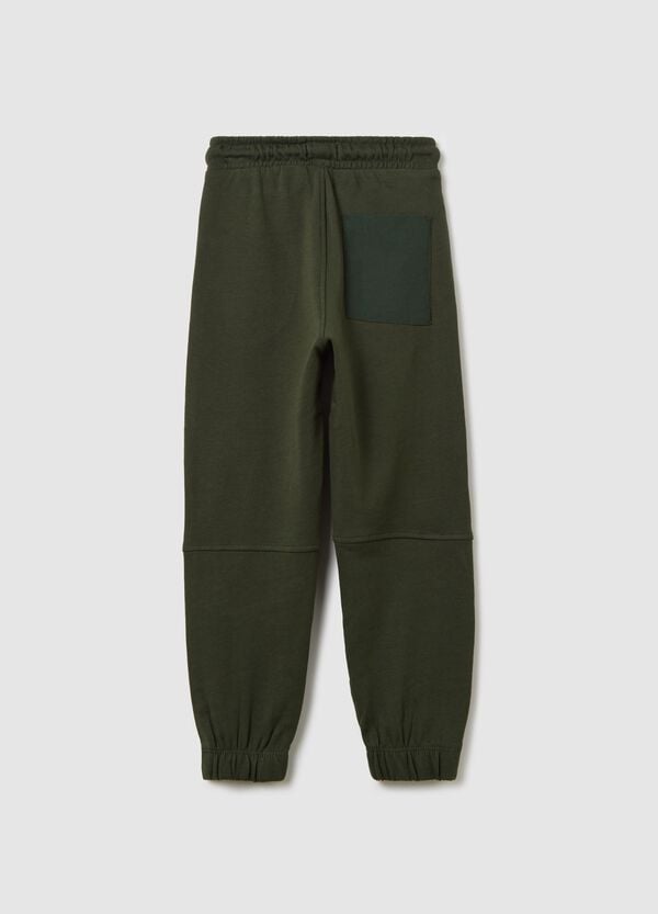 Ovs Joggers In Felpa Con Coulisse E Tasca Con Zip