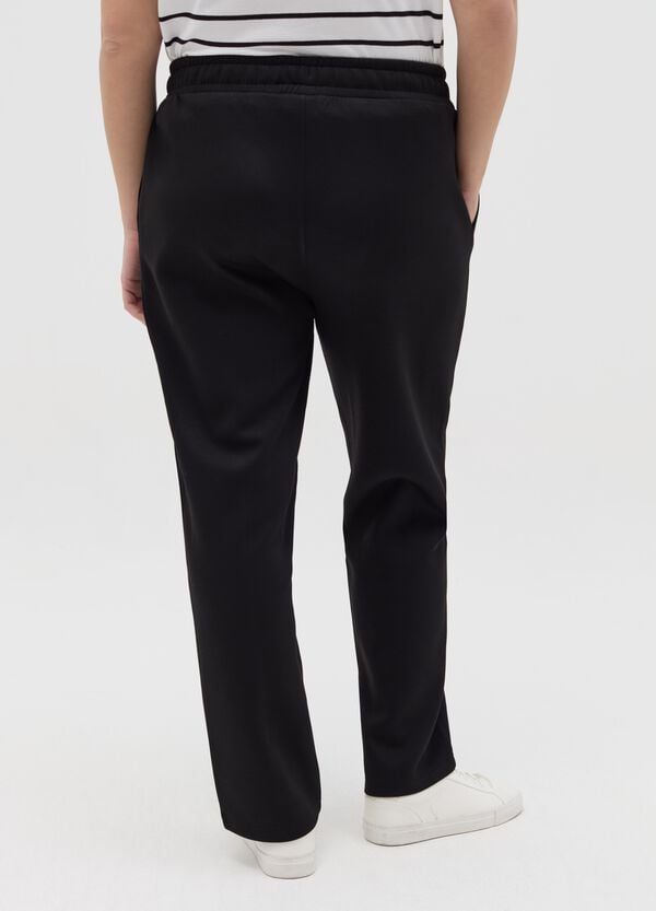 Ovs Joggers In Felpa Con Cuciture In Rilievo Curvy