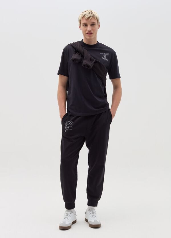 Ovs Joggers in felpa con stampa