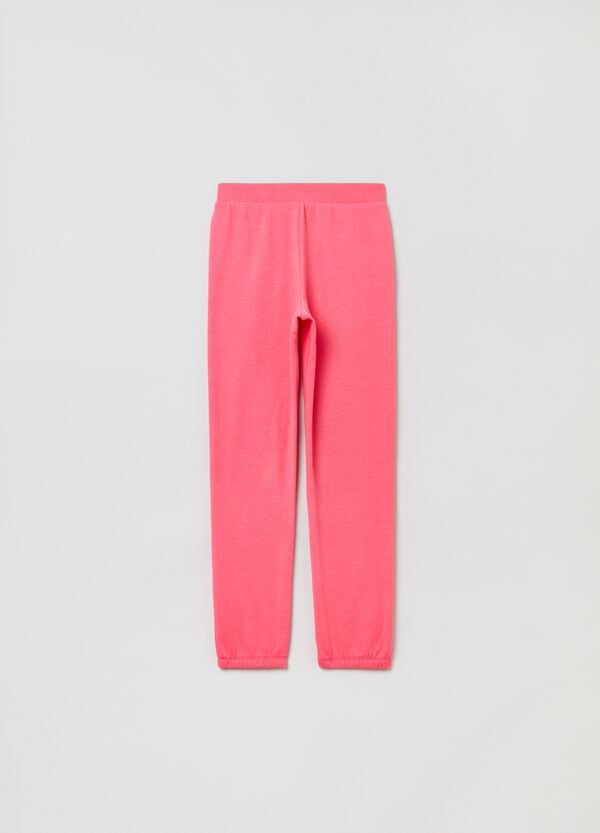 Ovs Joggers In Felpa Con Stampa Logo