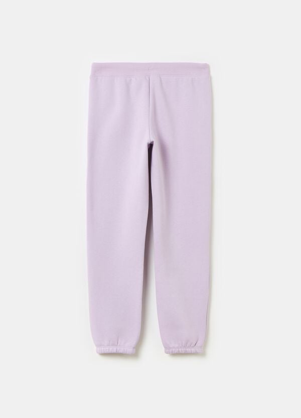 Ovs Joggers In Felpa Ricamo Logo