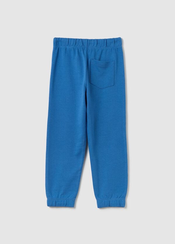 Ovs Joggers In French Terry Con Coulisse E Stampa