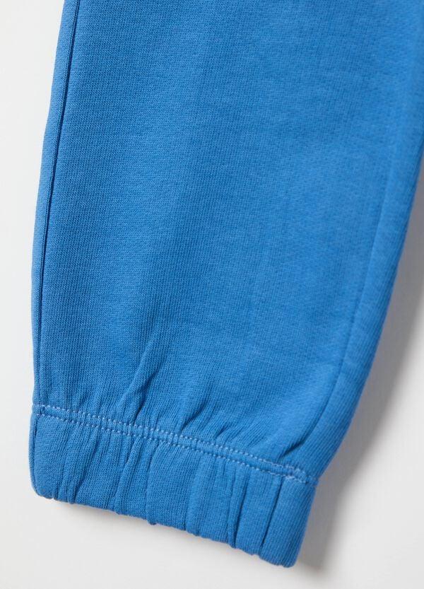 Ovs Joggers In French Terry Con Coulisse E Stampa