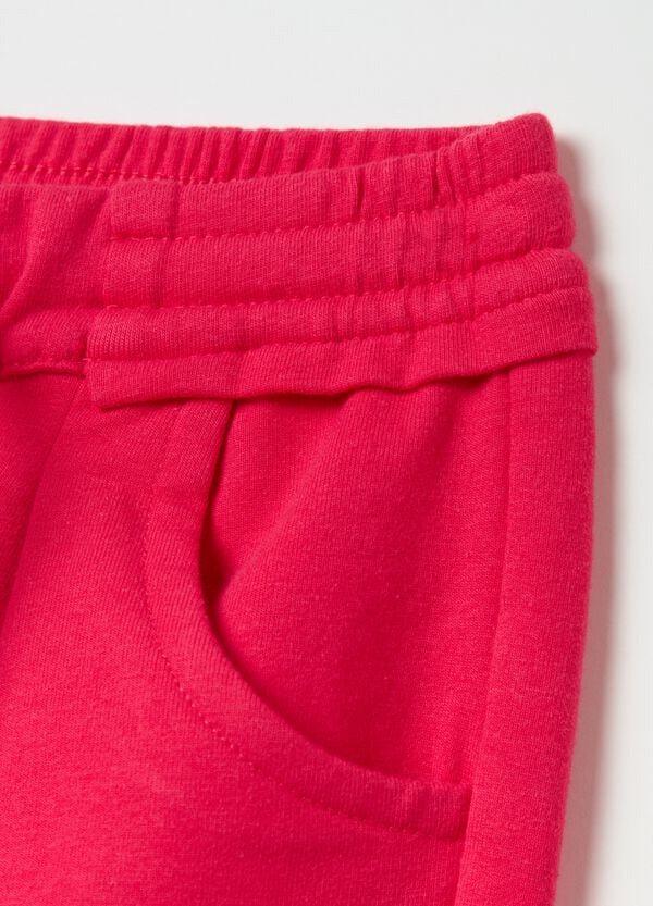 Ovs Joggers In French Terry Con Coulisse