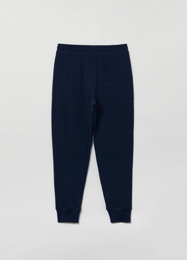Ovs Joggers In French Terry Con Ricamo Logo
