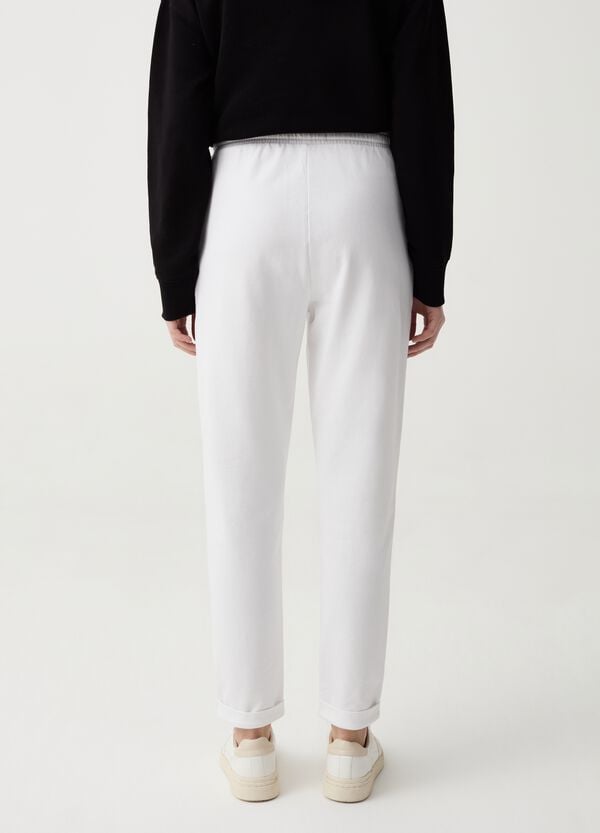 Ovs Joggers In French Terry Con Risvolti