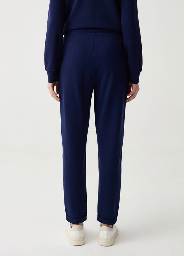 Ovs Joggers In French Terry Con Risvolti