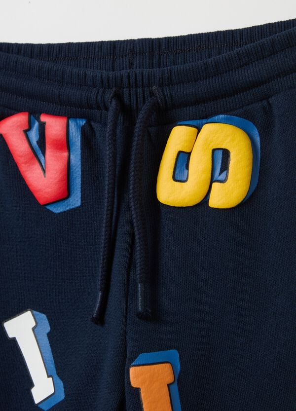 Ovs Joggers In French Terry Con Stampa Lettering