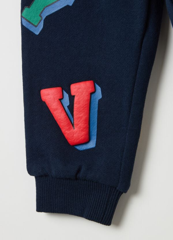Ovs Joggers In French Terry Con Stampa Lettering