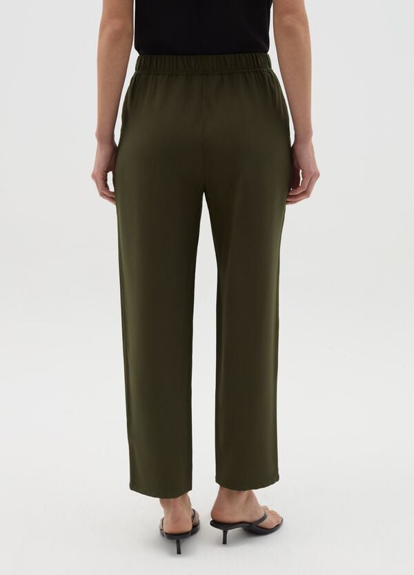 Ovs Joggers In Misto Viscosa Con Coulisse