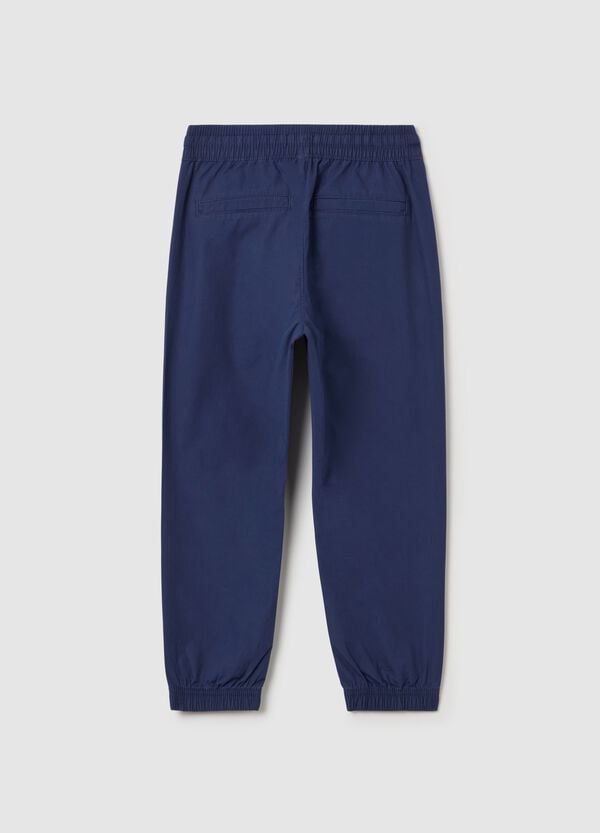 Ovs Joggers In Popeline Con Coulisse