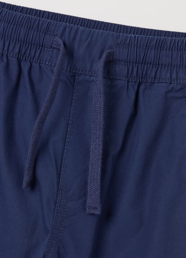 Ovs Joggers In Popeline Con Coulisse