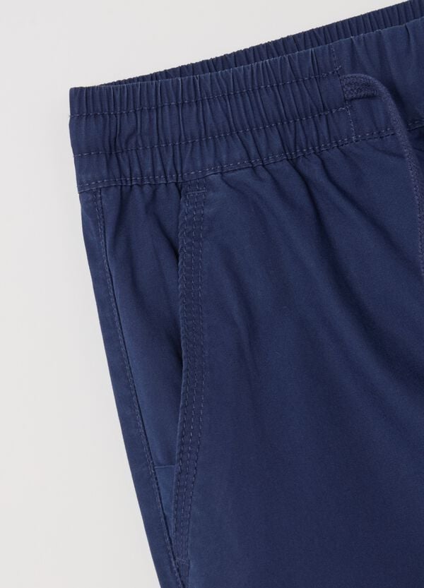 Ovs Joggers In Popeline Con Coulisse