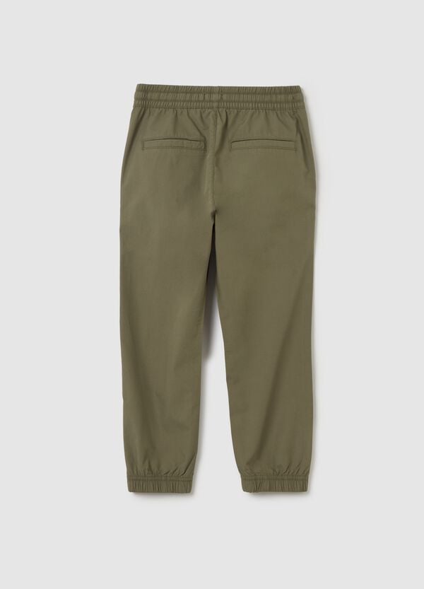 Ovs Joggers In Popeline Con Coulisse