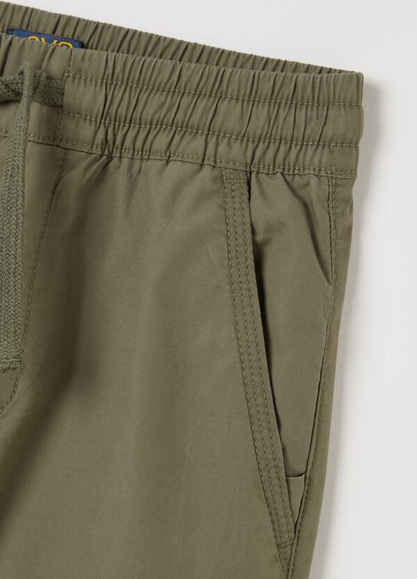 Ovs Joggers In Popeline Con Coulisse