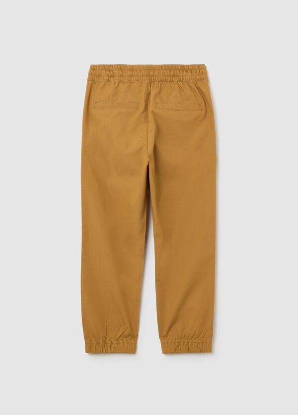 Ovs Joggers In Popeline Con Coulisse