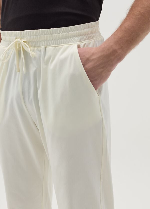 Ovs Joggers In Tessuto Tecnico Con Coulisse