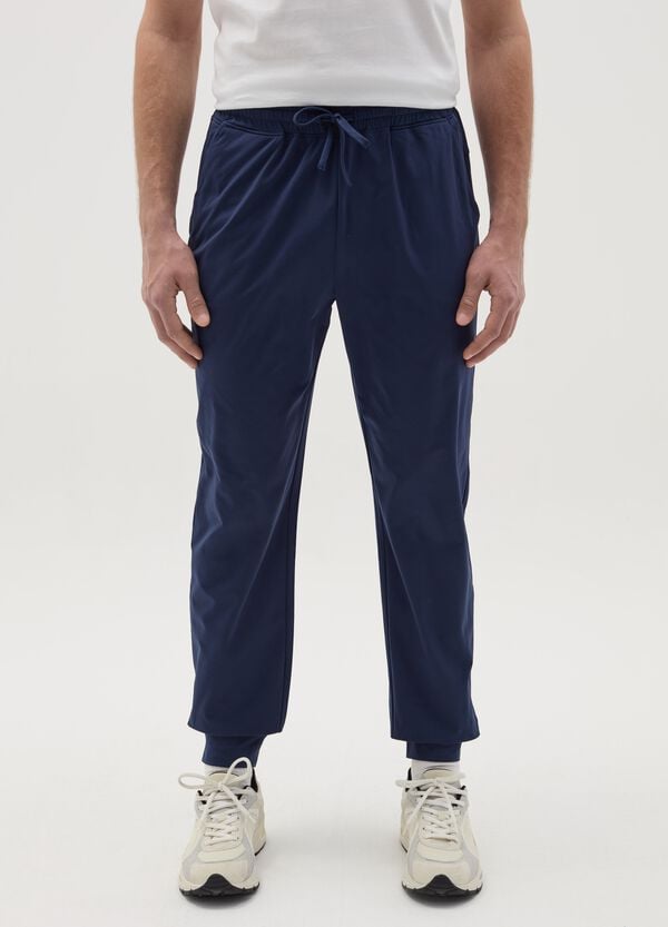 Ovs Joggers In Tessuto Tecnico Con Coulisse