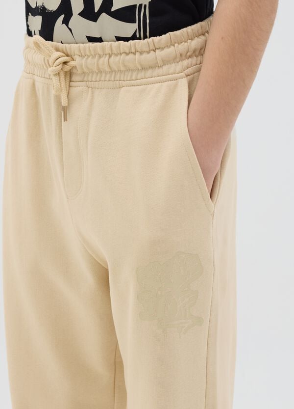 Ovs Joggers Loose Fit Con Coulisse E Stampa