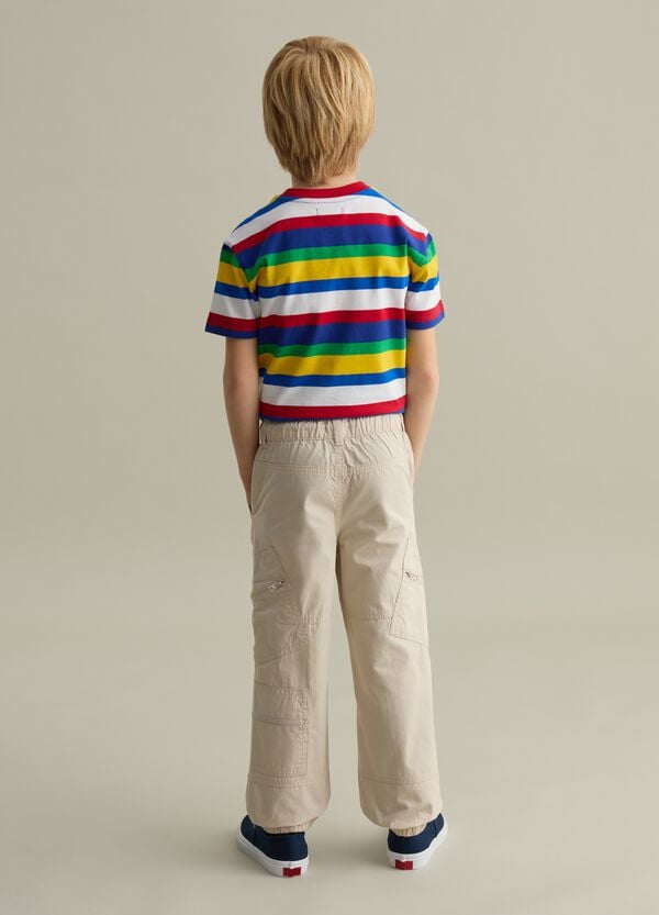 Ovs Joggers Parachute In Tela Di Cotone