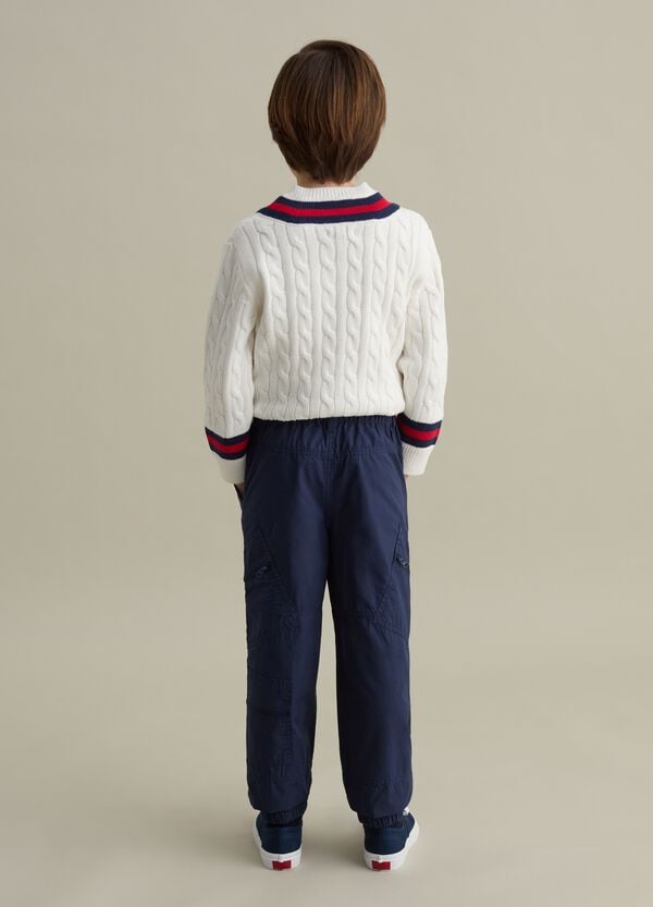 Ovs Joggers Parachute In Tela Di Cotone