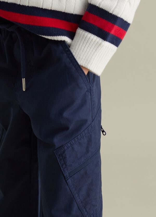 Ovs Joggers Parachute In Tela Di Cotone