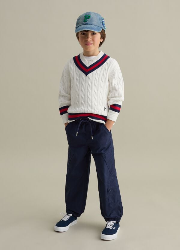 Ovs Joggers parachute in tela di cotone