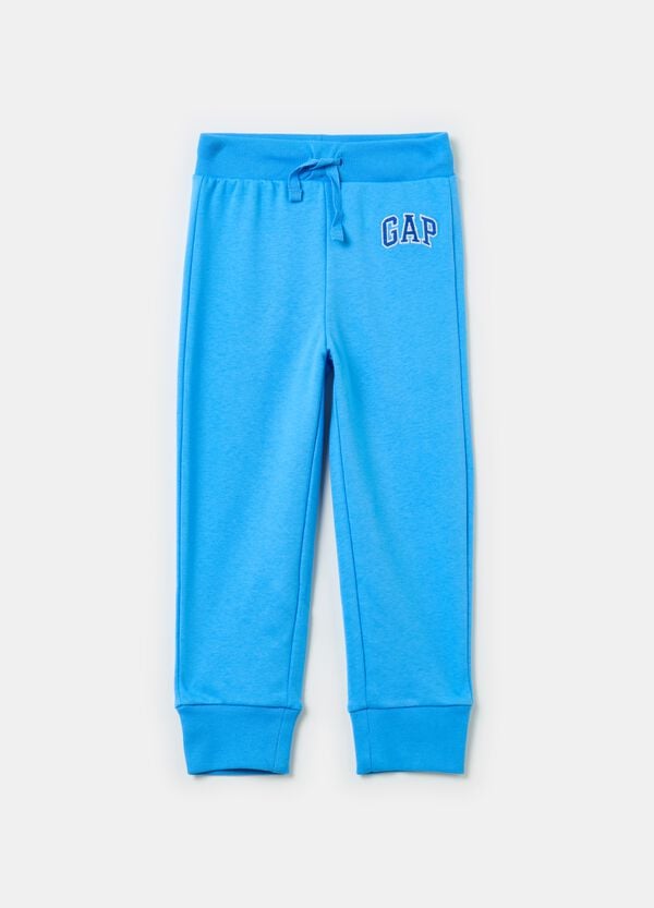 Ovs Joggers slim fit con coulisse e ricamo logo