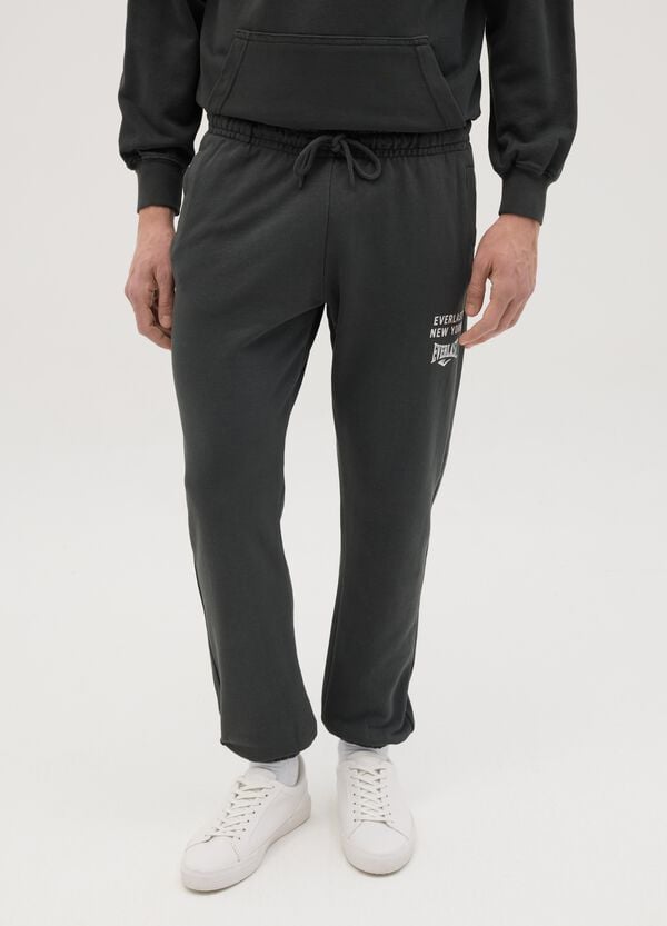 Ovs Joggers Slim Fit Con Coulisse E Stampa Logo