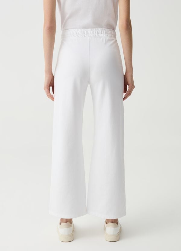 Ovs Joggers Wide Leg In Felpa