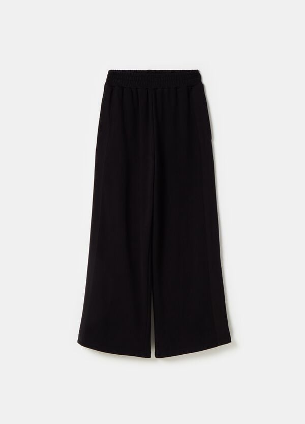 Ovs Joggers Wide Leg In French Terry