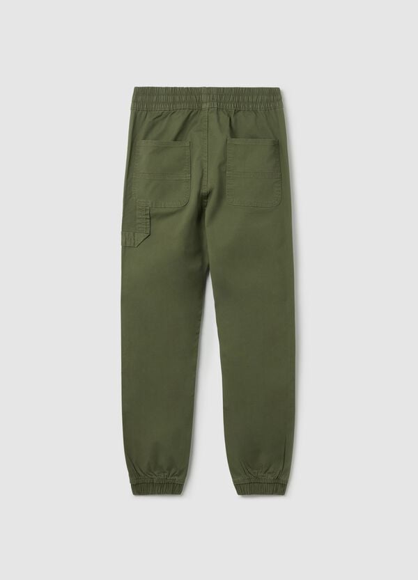 Ovs Joggers Worker In Cotone Stretch