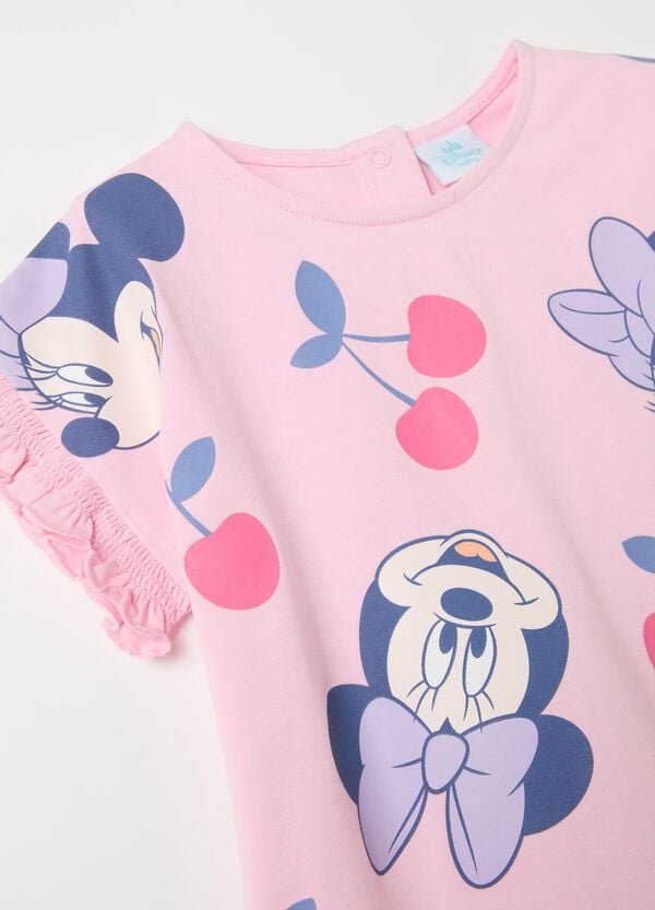 Ovs Jogging Set Con Rouches E Stampa Minnie