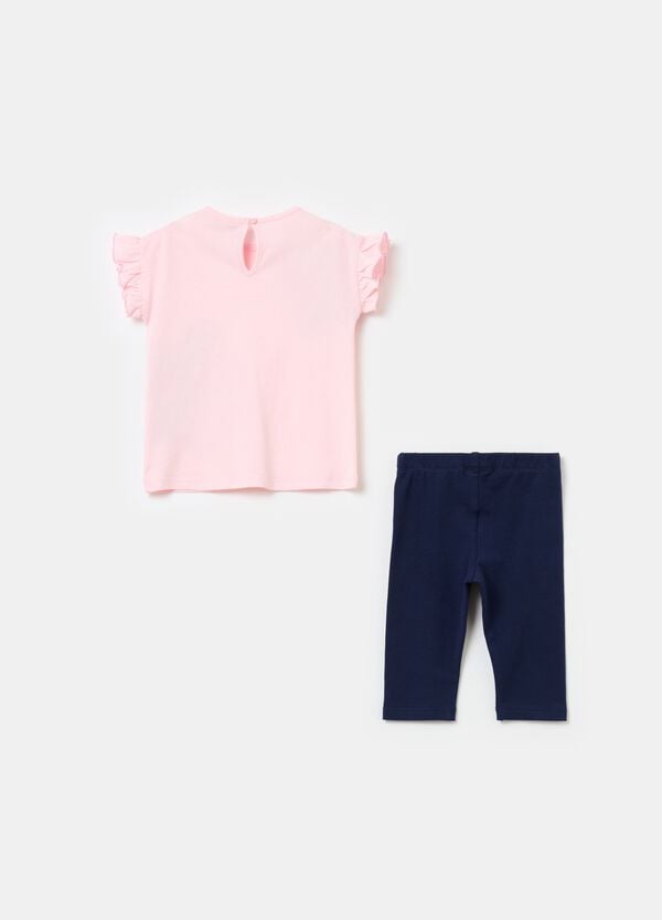 Ovs Jogging Set Con Stampa E Glitter