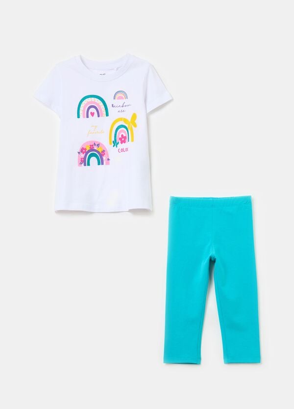 Ovs Jogging set con stampa e glitter