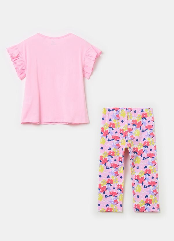 Ovs Jogging Set Con Stampa E Strass
