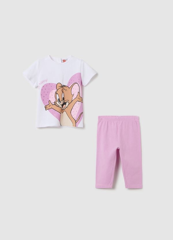 Ovs Jogging set con stampa Jerry e borchiette
