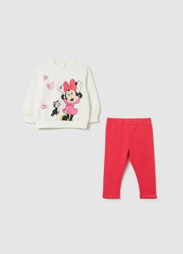 Ovs Jogging set con stampa Minnie e Figaro
