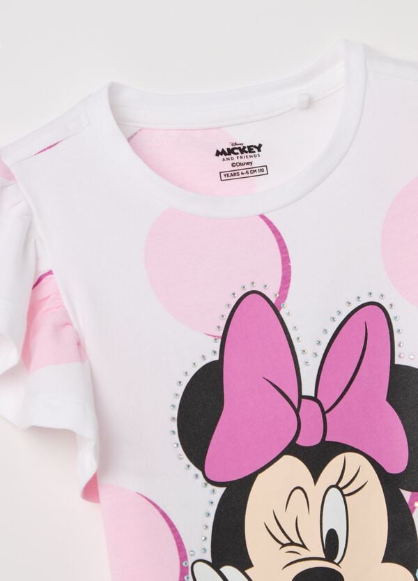 Ovs Jogging Set Con Stampa Minnie E Micro Pois