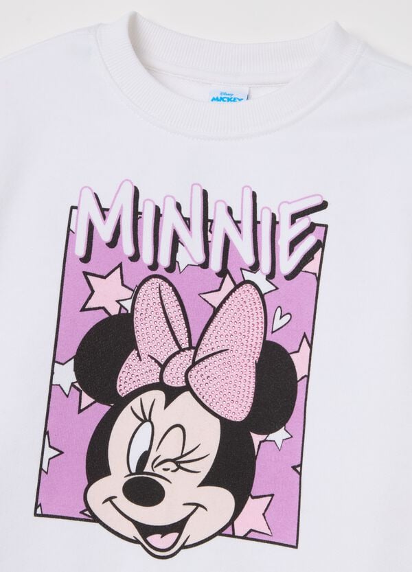 Ovs Jogging Set Con Stampa Minnie E Strass