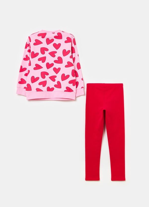 Ovs Jogging Set Con Stampa Minnie E Topolino