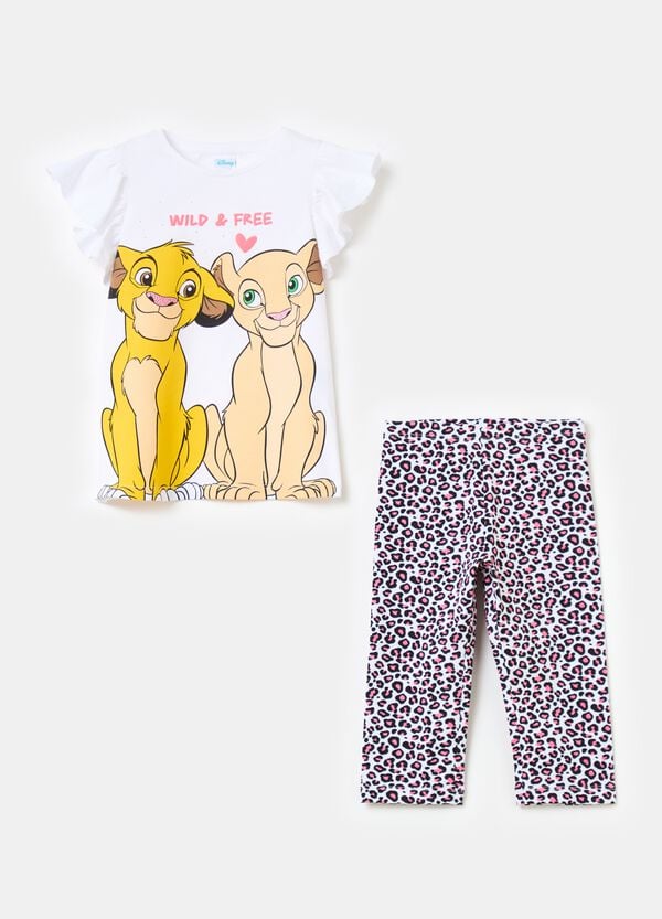 Ovs Jogging set con stampa Simba e Nala