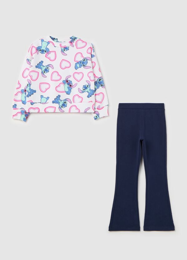 Ovs Jogging set con stampa Stitch