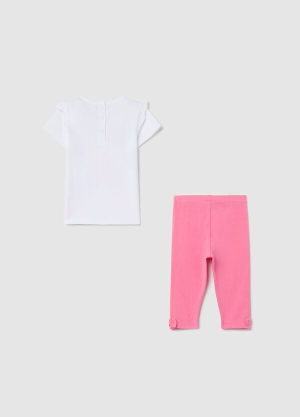 Ovs Jogging Set Con Volant E Stampa Minnie